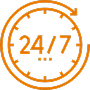 24/7 Support