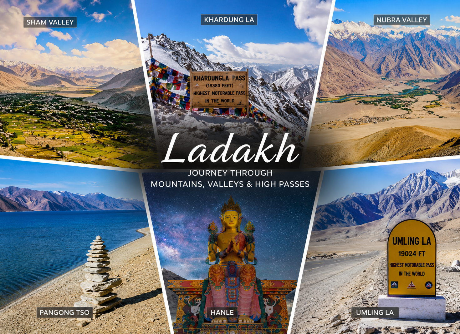 7 Days Ultimate Ladakh Adventure With Umling La
