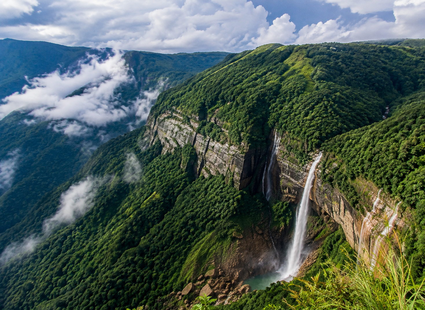 Meghalaya  Land Of Clouds & Waterfalls