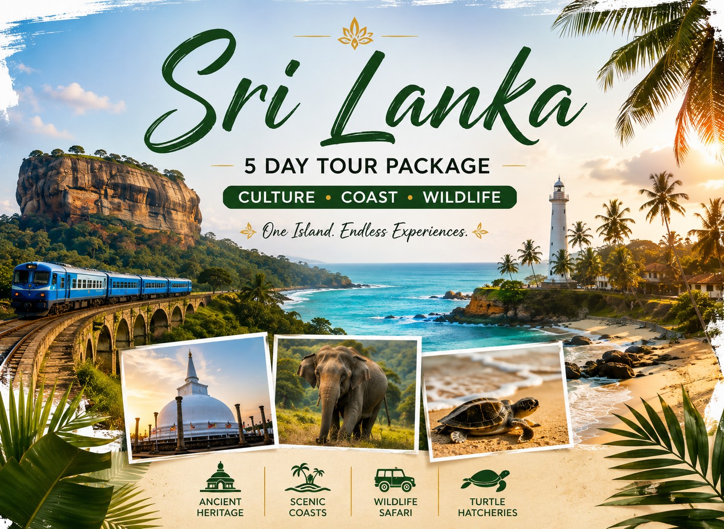 Sri Lanka Cultural & Coastal Escape